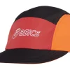 ASICS Hardlopen | Hoofddeksels> 5 PANEL CAP Sunrise Red/True Red/Perf Black