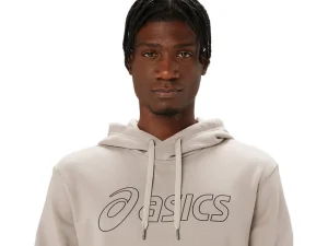 ASICS Hoodies en sweatshirts | Shirts met lange mouwen> LOGO OTH HOODIE Moonrock/Graphite Grey