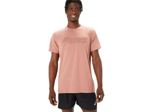 ASICS Shirts met korte mouwen | Bovenkleding> LOGO SS TEE Umeboshi/Antique Red