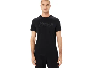 ASICS Shirts met korte mouwen | Bovenkleding> LOGO SS TEE Performance Black/Graphite Grey