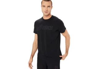 ASICS Shirts met korte mouwen | Bovenkleding> LOGO SS TEE Performance Black/Graphite Grey