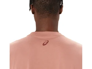 ASICS Shirts met korte mouwen | Bovenkleding> LOGO SS TEE Umeboshi/Antique Red