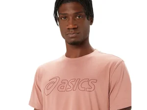 ASICS Shirts met korte mouwen | Bovenkleding> LOGO SS TEE Umeboshi/Antique Red