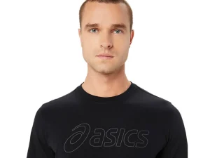ASICS Shirts met korte mouwen | Bovenkleding> LOGO SS TEE Performance Black/Graphite Grey