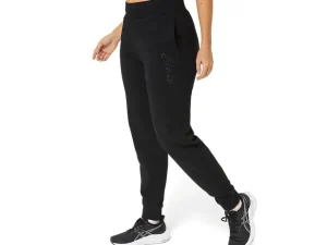ASICS Broek | Broeken> LOGO SWEATPANT Performance Black