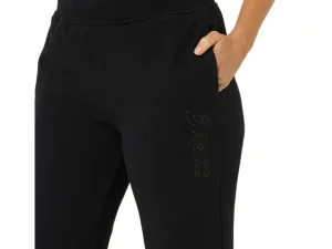 ASICS Broek | Broeken> LOGO SWEATPANT Performance Black