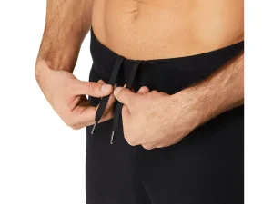 ASICS Broek | Broeken> LOGO SWEATPANT Performance Black/Graphite Grey