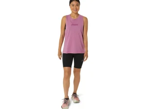 ASICS Shirts met korte mouwen | Tanktops> LOGO TANK Soft Berry