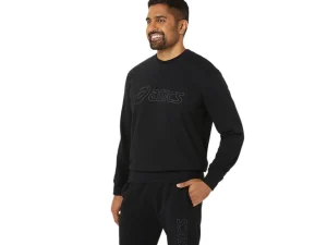 ASICS Hoodies en sweatshirts | Shirts met lange mouwen> SWEATSHIRT Performance Black/Graphite Grey