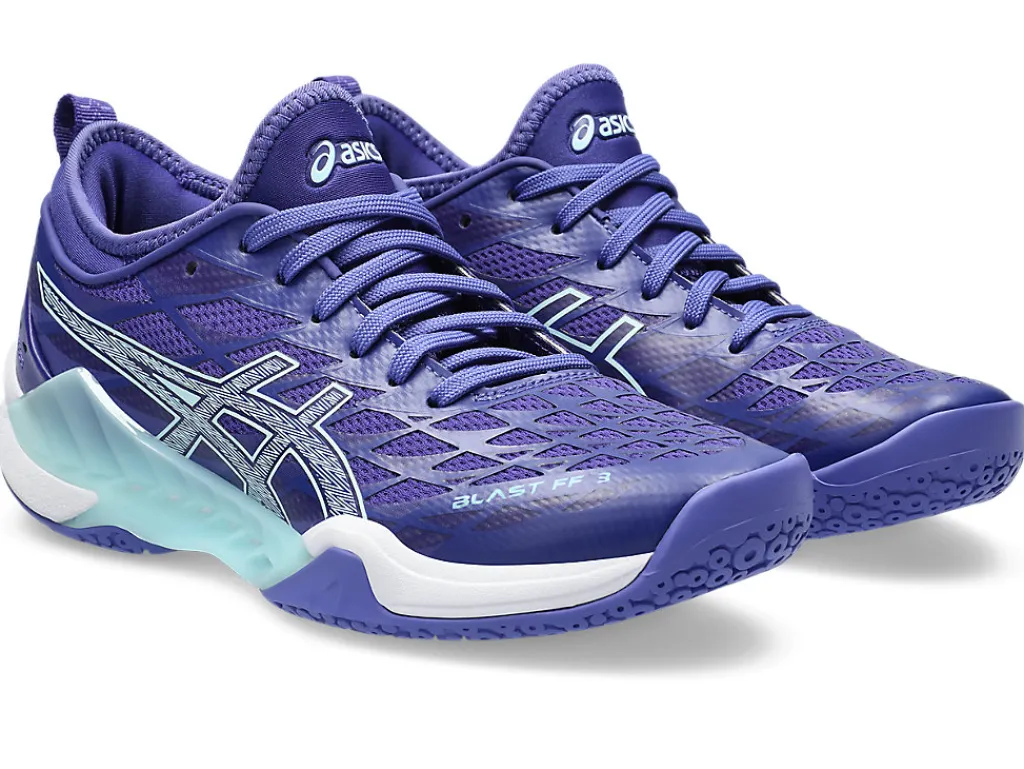 blast_ff__1-2.webp ASICS Netbal | Squash & badminton>BLAST FF 3 Eggplant/Aquamarine