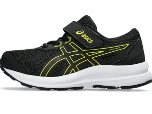ASICS Hardloopschoenen | Hardlopen>CONTEND 8 PS Black/Bright Yellow