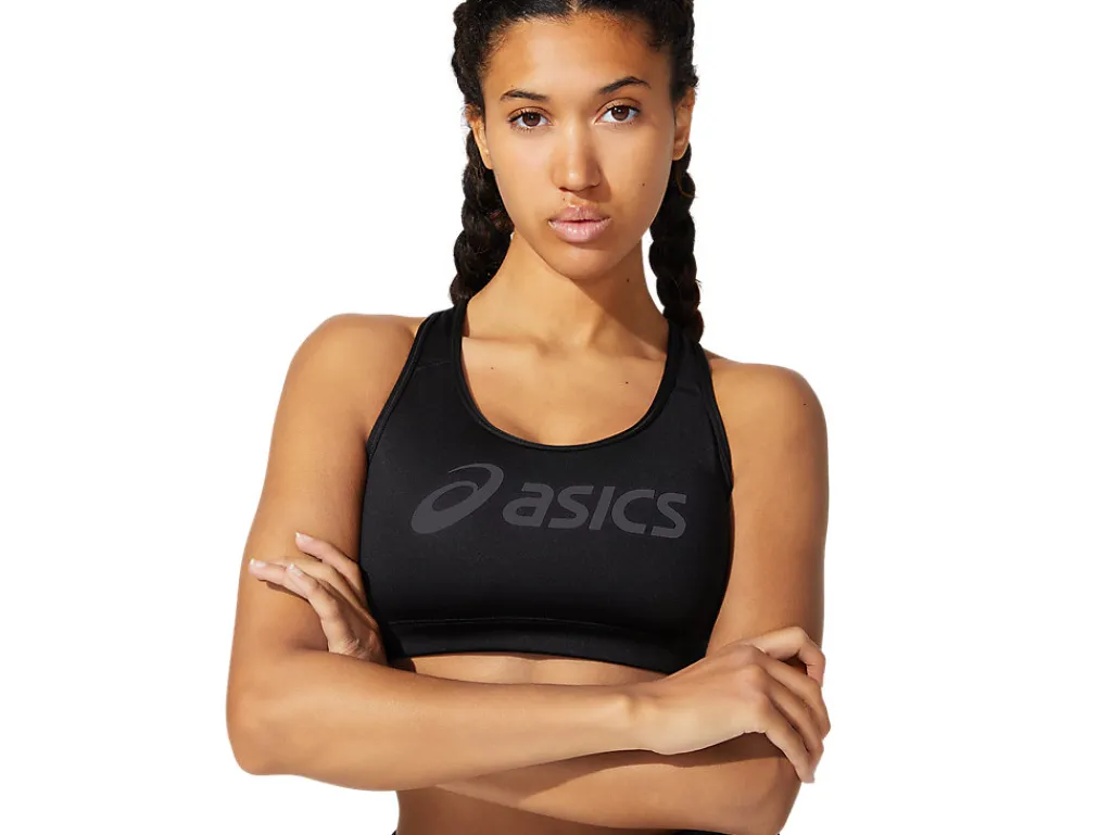 core_asics_logo_bra_3-2.webp ASICS Kleding | Hardlopen>CORE LOGO BRA Performance Black/Performance Black