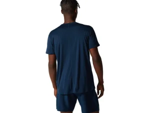 ASICS Kleding | Hardlopen>CORE TOP French Blue/Brilliant White