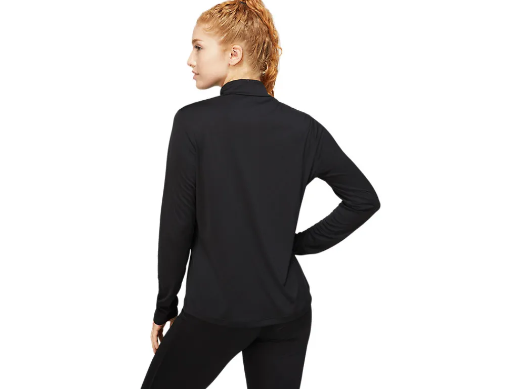 core_ls__zip_top_1.webp ASICS Kleding | Hardlopen>CORE LS 1/2 ZIP TOP Performance Black