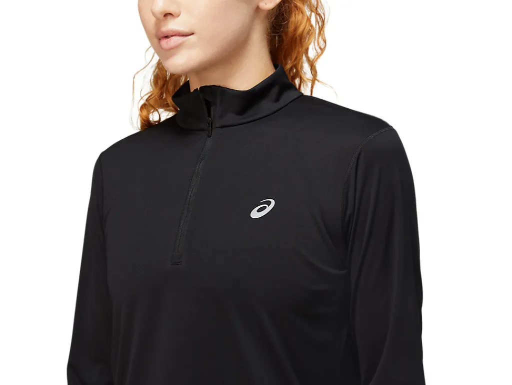 core_ls__zip_top_4.webp ASICS Kleding | Hardlopen>CORE LS 1/2 ZIP TOP Performance Black