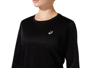 ASICS Kleding | Hardlopen>CORE LS TOP Performance Black