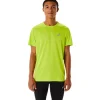 ASICS Kleding | Hardlopen>CORE SS TOP Lime Zest