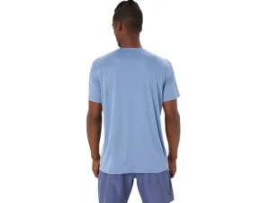 ASICS Kleding | Hardlopen>CORE SS TOP Denim Blue