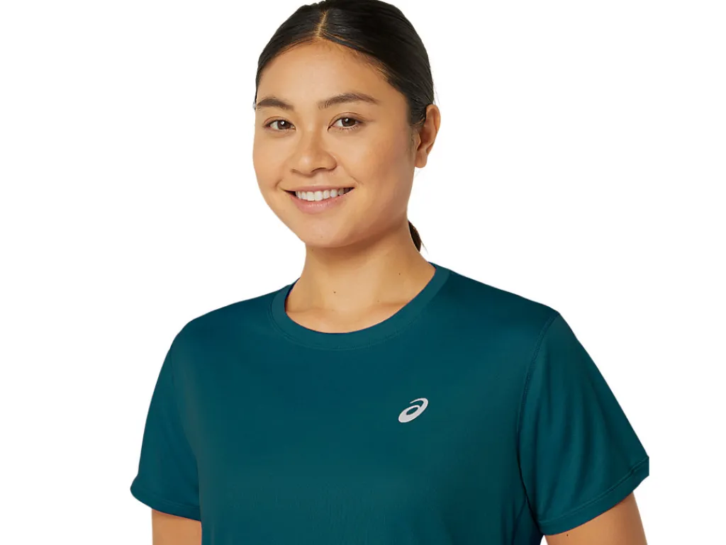 core_ss_top_3-4.webp ASICS Kleding | Bovenkleding>CORE SS TOP Rich Teal