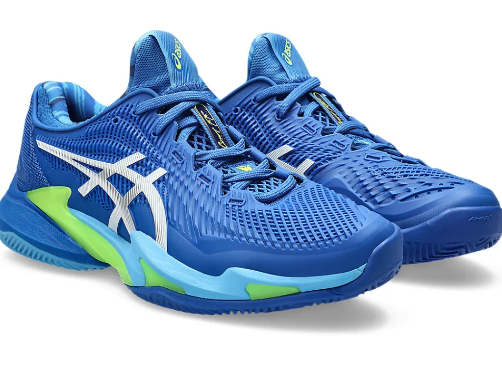 court_ff__novak_clay_1-2.webp ASICS COURT FF™ | Tennisschoenen>COURT FF 3 NOVAK CLAY Tuna Blue/White