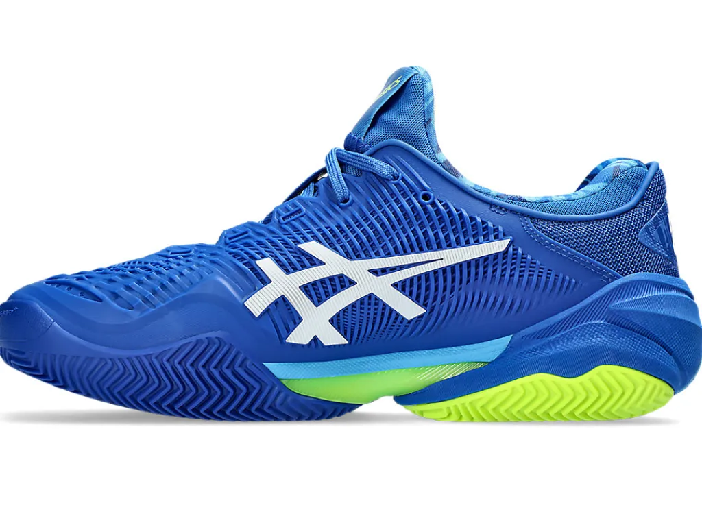 court_ff__novak_clay_3-2.webp ASICS COURT FF™ | Tennisschoenen>COURT FF 3 NOVAK CLAY Tuna Blue/White