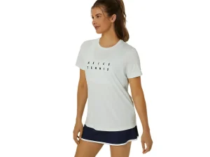 ASICS Kleding | Shirts met korte mouwen>COURT GRAPHIC TEE Pale Mint