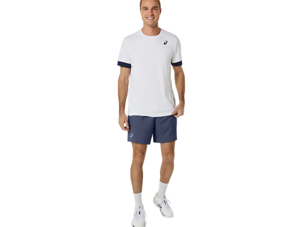 court_in_short_4.webp ASICS Kleding | Shorts>COURT 7IN SHORT Thunder Blue