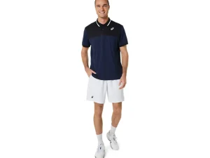 ASICS Kleding | Tennis>COURT 9IN SHORT Brilliant White