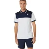 ASICS Kleding | Tennis>COURT POLO SHIRT Brilliant White/Midnight