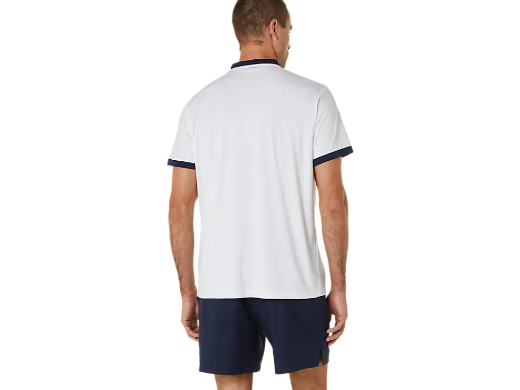 court_polo_shirt_1-2.webp ASICS Kleding | Tennis>COURT POLO SHIRT Brilliant White/Midnight