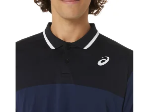 ASICS Kleding | Tennis>COURT POLO SHIRT Midnight/Performance Black