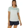 ASICS Kleding | Shirts met korte mouwen>COURT SS TOP Pale Mint/Pale Blue