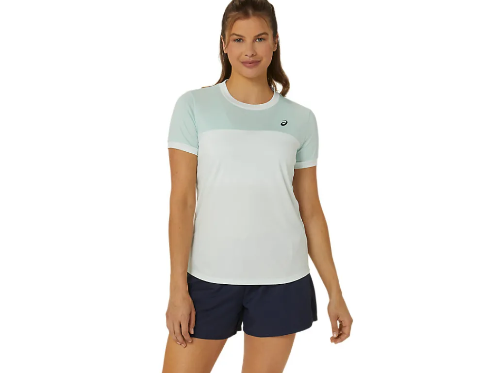 court_ss_top_0-1.webp ASICS Kleding | Shirts met korte mouwen>COURT SS TOP Pale Mint/Pale Blue