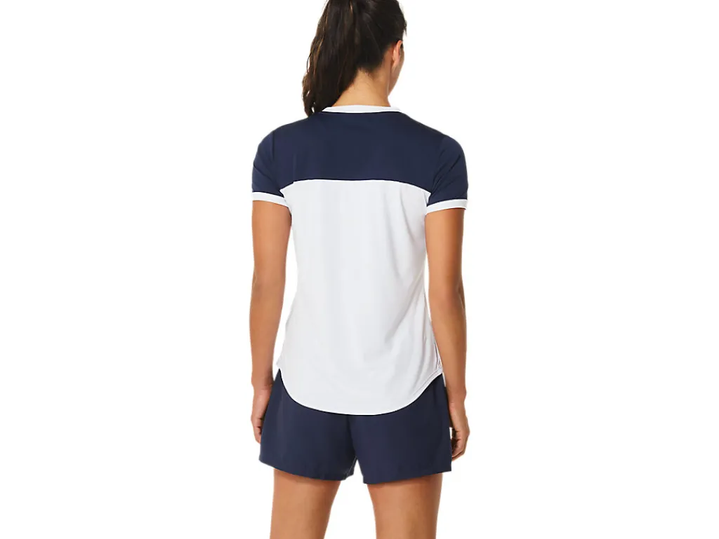 court_ss_top_1-7.webp ASICS Kleding | Tennis>COURT SS TOP Brilliant White/Midnight