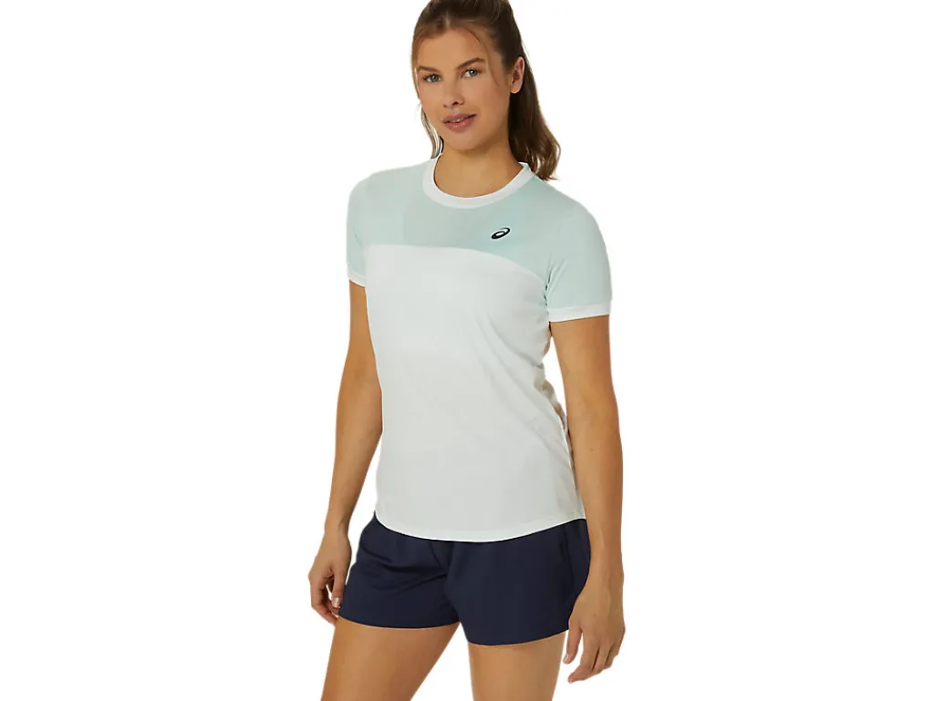 court_ss_top_2-1.webp ASICS Kleding | Shirts met korte mouwen>COURT SS TOP Pale Mint/Pale Blue