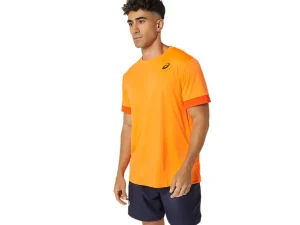 ASICS Kleding | Shirts met korte mouwen>COURT SS TOP Shocking Orange/Koi