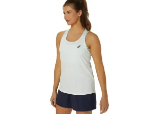 ASICS Kleding | Shirts met korte mouwen>COURT TANK Pale Mint/Pale Blue