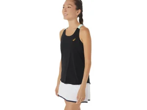 ASICS Kleding | Shirts met korte mouwen>COURT TANK Performance Black/Mint Tint