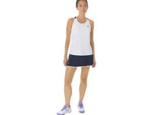 ASICS Kleding | Tennis>COURT TANK Brilliant White/Midnight