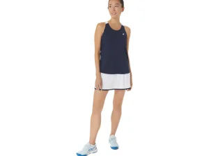 ASICS Kleding | Tennis>COURT TANK Midnight/Brilliant White