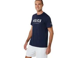 ASICS Kleding | Tennis>COURT TENNIS GRAPHIC TEE Midnight