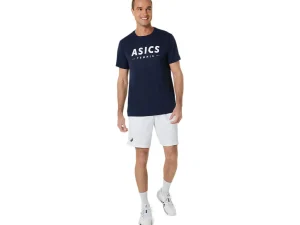 ASICS Kleding | Tennis>COURT TENNIS GRAPHIC TEE Midnight