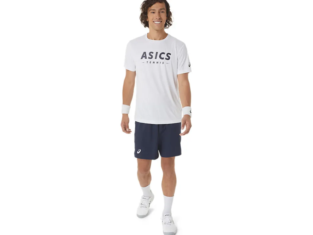 court_tennis_graphic_tee_5.webp ASICS Kleding | Tennis>COURT TENNIS GRAPHIC TEE Brilliant White
