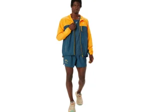 ASICS Kleding | Trail running>FUJITRAIL ALL OVER PRINT 5IN SHORT Magnetic Blue/Performance Black