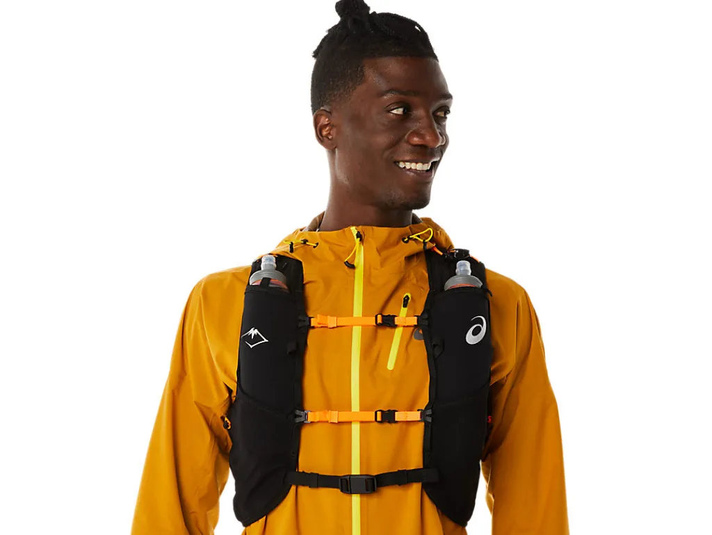 fujitrail_hydration_vest__10.webp ASICS Kleding | Trail running>FUJITRAIL HYDRATION VEST 7L Performance Black/Shocking Orange