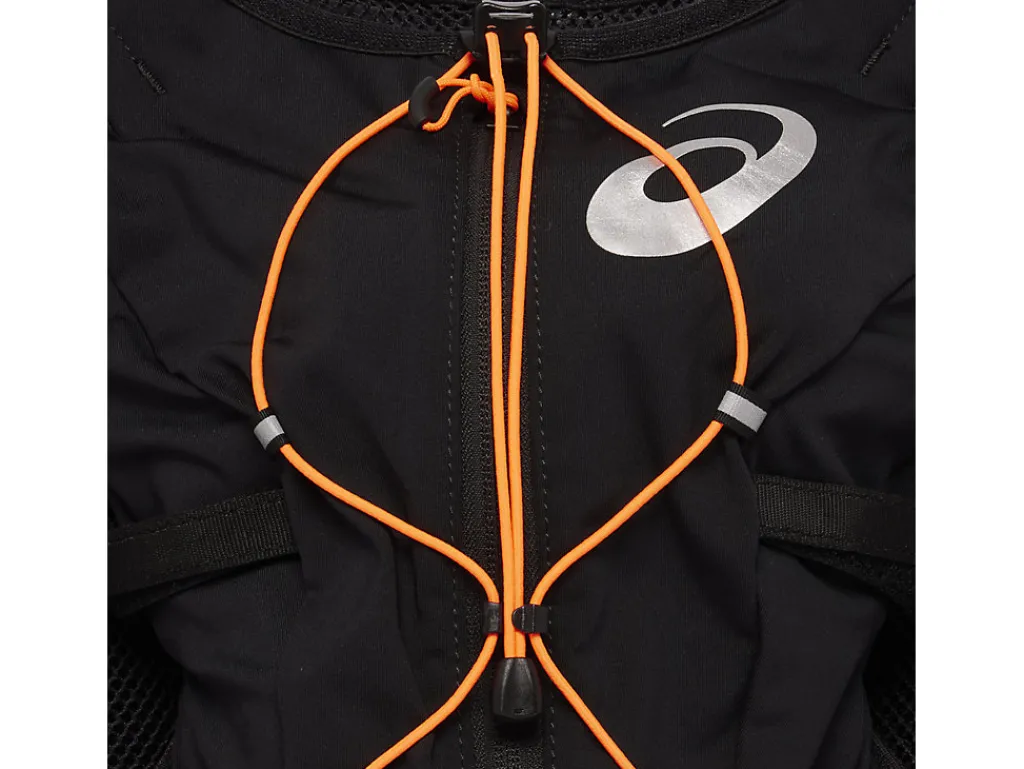 fujitrail_hydration_vest__2.webp ASICS Kleding | Trail running>FUJITRAIL HYDRATION VEST 7L Performance Black/Shocking Orange