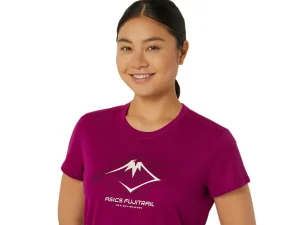 ASICS Kleding | Trail running>FUJITRAIL LOGO SS TOP Blackberry
