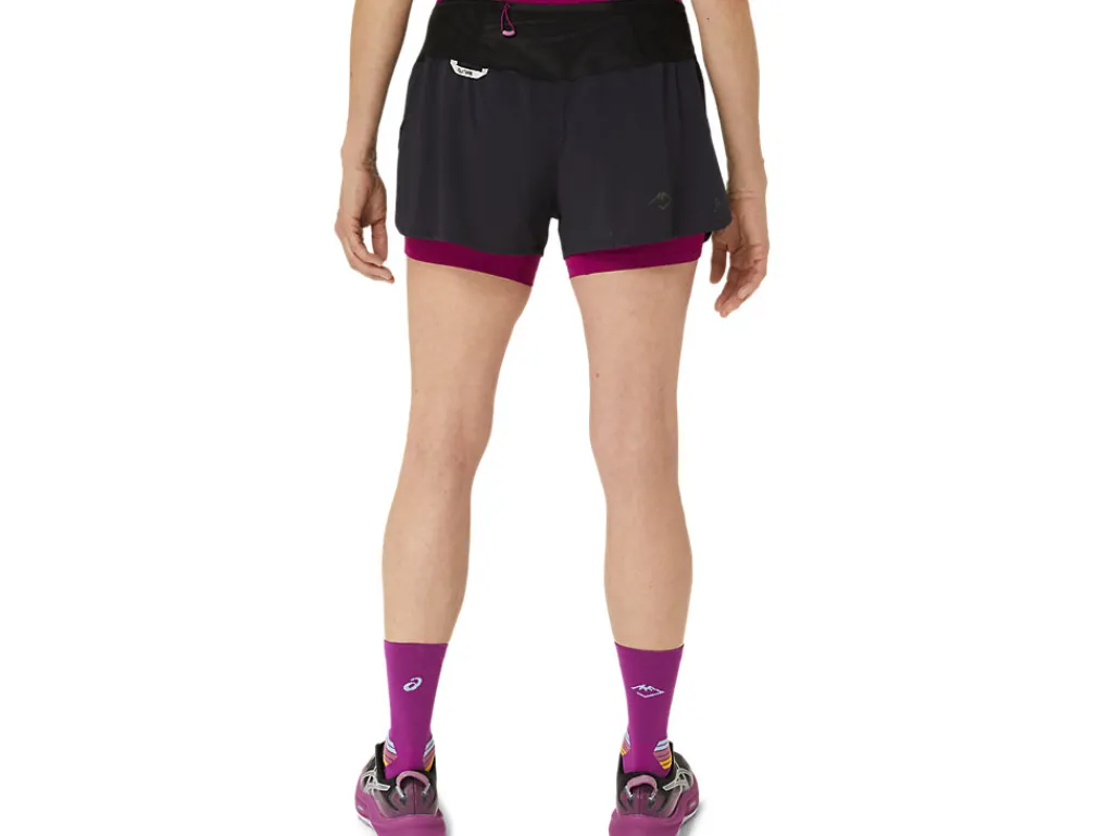 fujitrail_n_short_1.webp ASICS Kleding | Trail running>FUJITRAIL 2-N-1 SHORT Performance Black/Blackberry