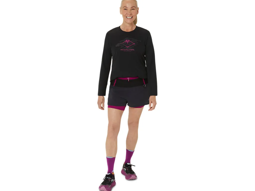 fujitrail_n_short_8.webp ASICS Kleding | Trail running>FUJITRAIL 2-N-1 SHORT Performance Black/Blackberry