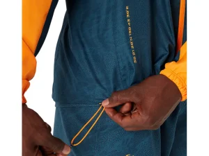 ASICS Trail running | Kleding>FUJITRAIL PACKABLE JACKET Fellow Yellow/Magnetic Blue